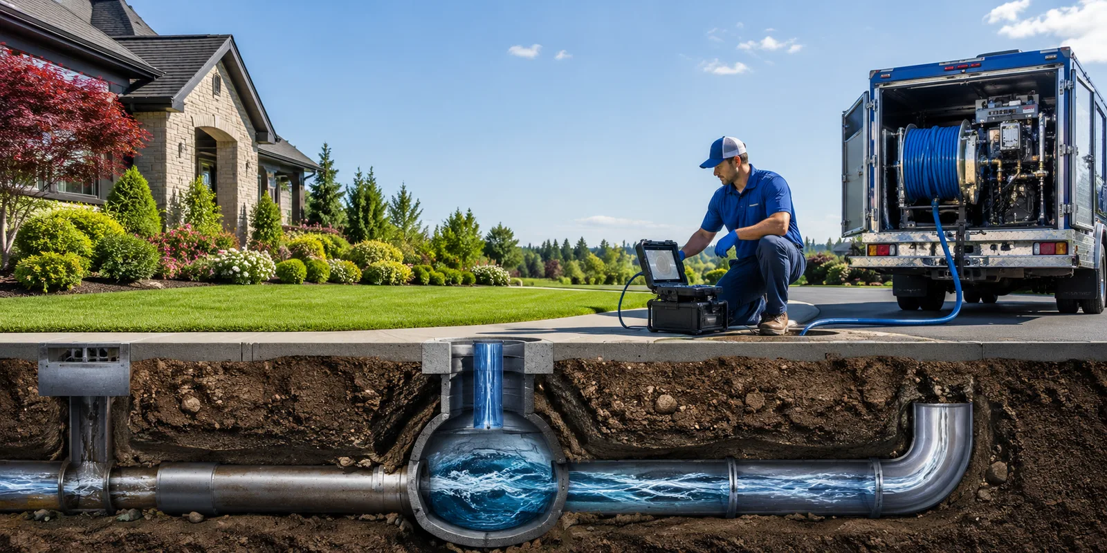 Drainage restoration information for Clines Corners, NM